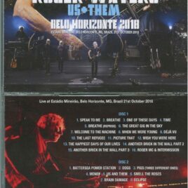 PINK FLOYD Roger Waters – Belo Horizonte 2018 ( 3 CD SET )( Amity ) ( Estadio Mineirão, Belo Horizonte, MG, Brazil, October 21st, 2018 )