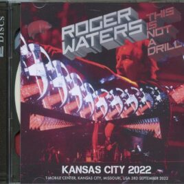 PINK FLOYD Roger Waters - Kansas City 2022 ( 2 CD ) ( AMITY ) ( T Mobile Center, Kansas City, Missouri, September 3rd, 2022 ) front cover