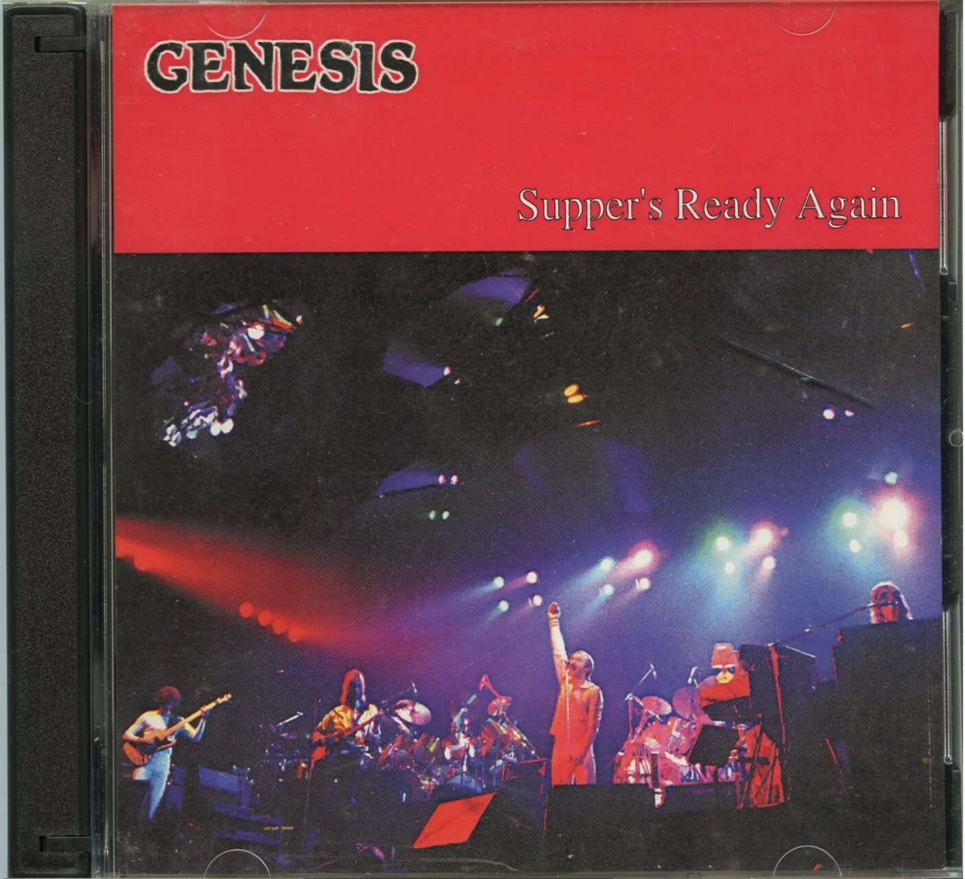 GENESIS – Supper’s Ready Again ( 2 CD ) ( Blue Cafe ) ( Westtafalle, Dortmund, Germany, June 14th, 1978 ) front cover GENESIS - Supper's Ready Again ( 2 CD ) ( Blue Cafe ) ( Westtafalle, Dortmund, Germany, June 14th, 1978 ) front cover