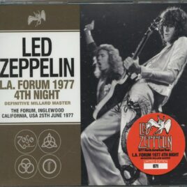 LED ZEPPELIN - LA Forum 1977 4th Night Definitive Millard Master ( 3 CD SET ) ( The Forum Inglewood, CA, USA, June 25th, 1977 ) front cover