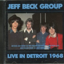 JEFF BECK - Live in Detroit 1968 ( Recorded Live During The Autumn Tour of 1968, His Second USA Tour at Grande Ballroom, Detroit, November, 1968 ) front cover