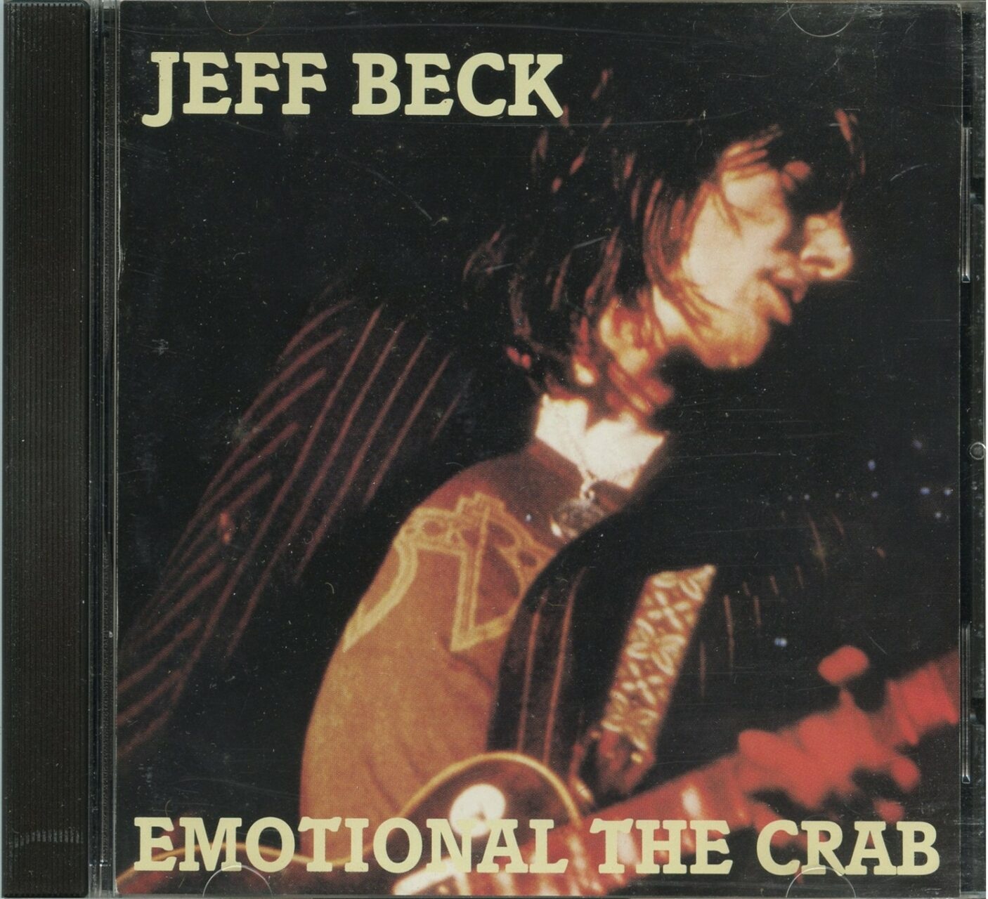 JEFF BECK – Emotional The Crab ( Live at The Palladium, New York, USA, October 8th, 1976 ) front cover JEFF BECK - Emotional The Crab ( Live at The Palladium, New York, USA, October 8th, 1976 ) front cover