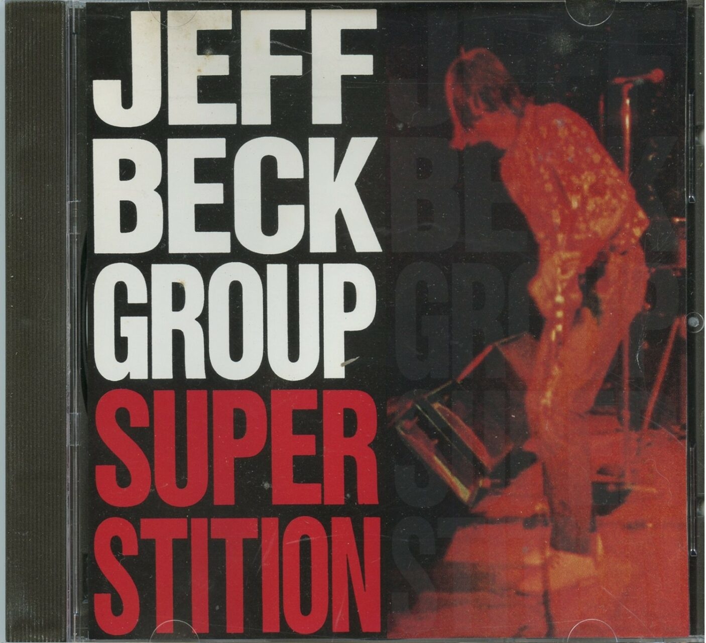JEFF BECK – Superstition ( Live at Civic center, San Jones, CA, USA, August 11th, 1972 ) front cover JEFF BECK - Superstition ( Live at Civic center, San Jones, CA, USA, August 11th, 1972 ) front cover