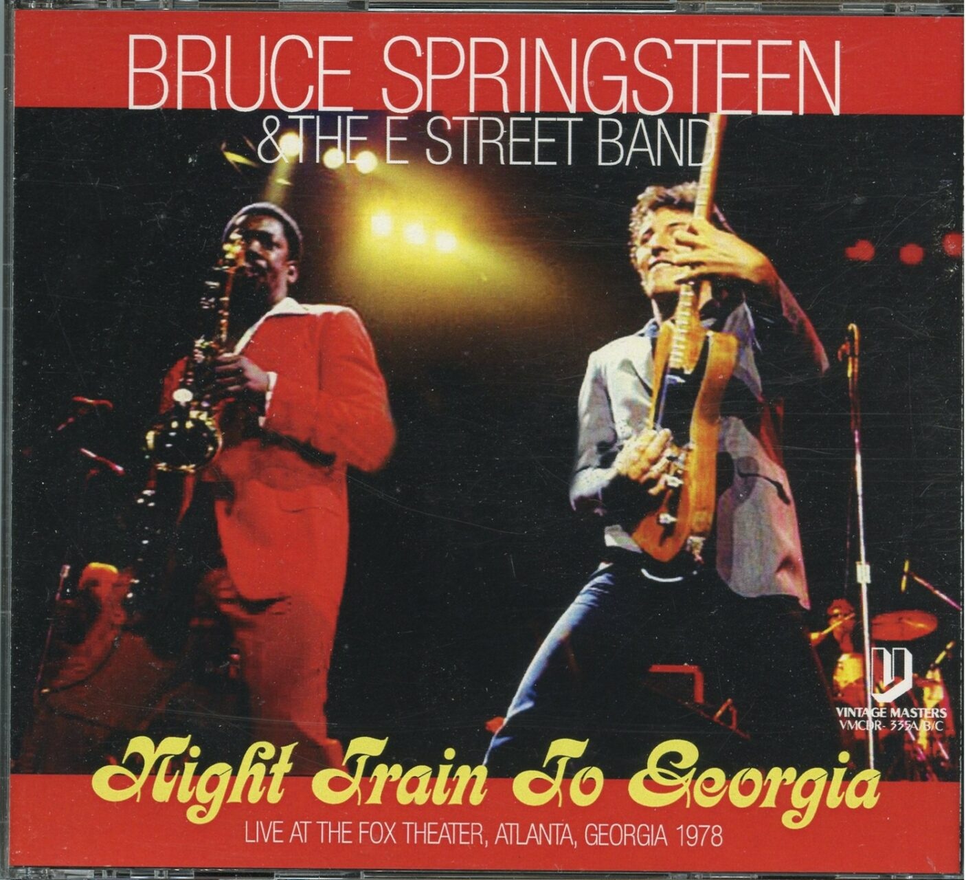 BRUCE SPRINGSTEEN – Night Train To Georgia ( 3 CD SET ) ( Soundboard from Fox Theatre, Atlanta, Georgia, USA, September 30th, 1978 ) front cover BRUCE SPRINGSTEEN - Night Train To Georgia ( 3 CD SET ) ( Soundboard from Fox Theatre, Atlanta, Georgia, USA, September 30th, 1978 ) front cover