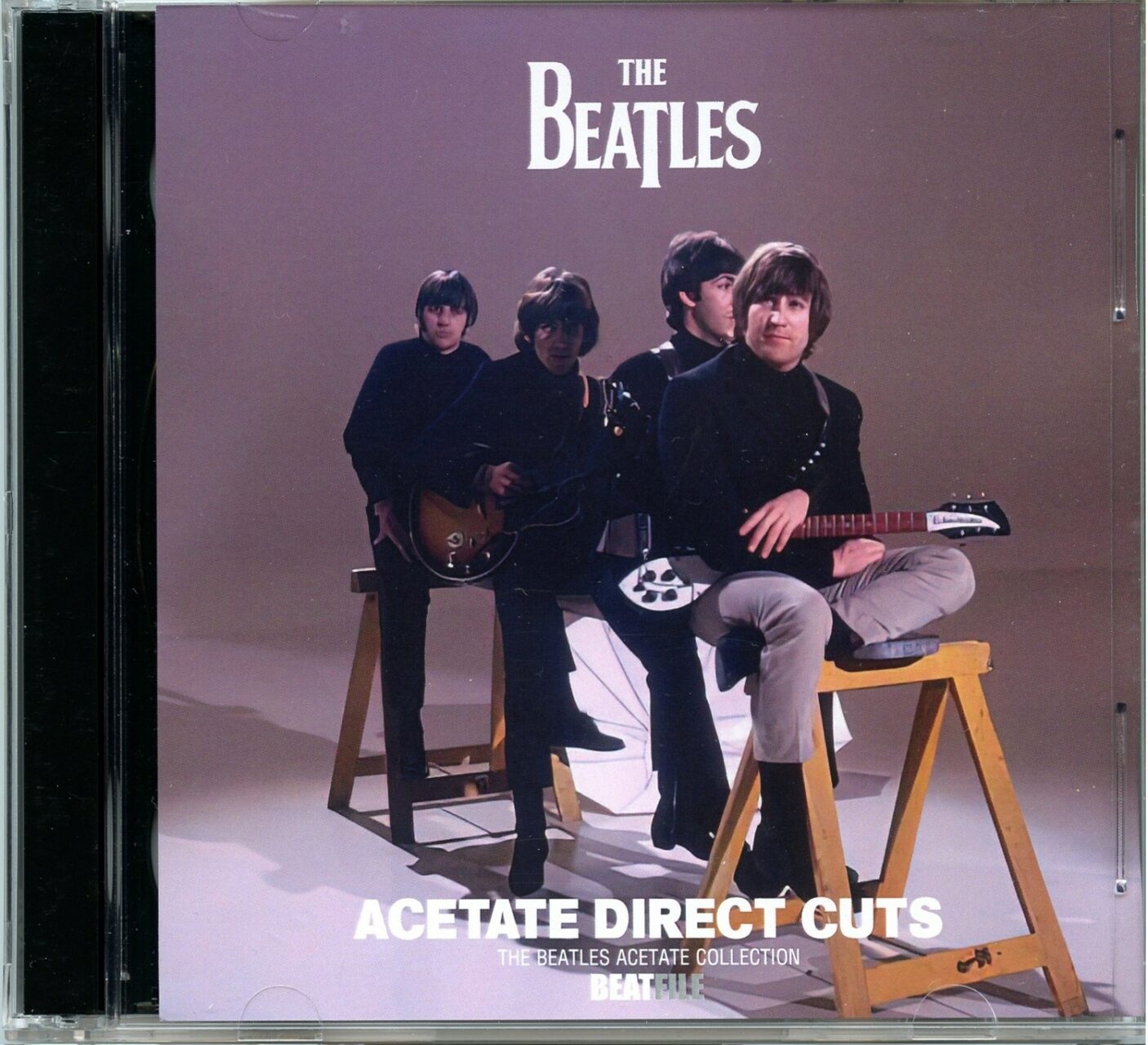 The Beatles – Acetate Direct Cuts ( 2 CD SET ) ( BEATFILE ) ( The Beatles Acetates Collection ) front cover The Beatles - Acetate Direct Cuts ( 2 CD SET ) ( BEATFILE ) ( The Beatles Acetates Collection ) front cover