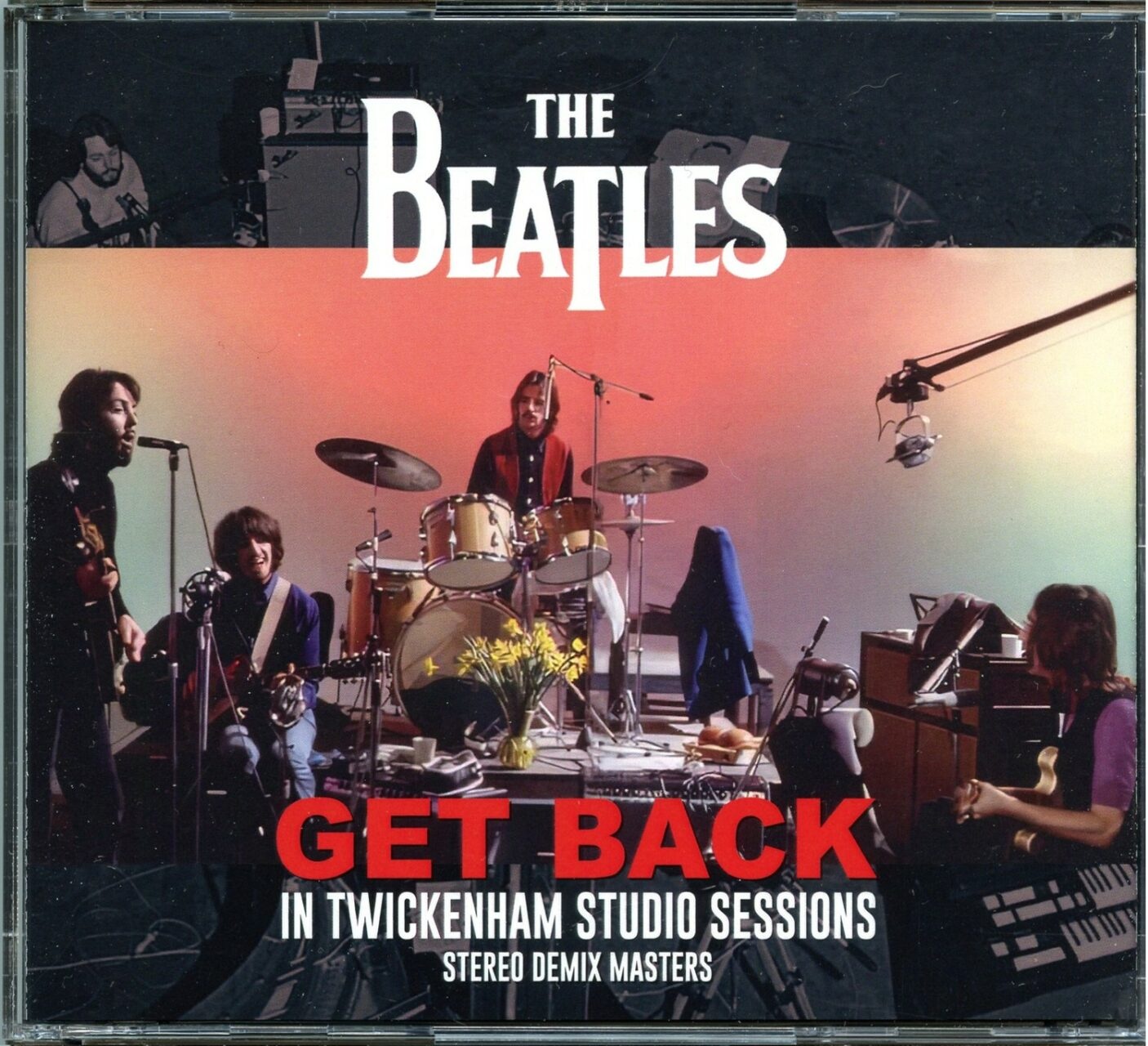 The Beatles – Get Back In Twickenham Studio Sessions ( 3 CD SET ) ( BEATFILE ) ( Stereo Demix Masters 2024 ) front cover The Beatles - Get Back In Twickenham Studio Sessions ( 3 CD SET ) ( BEATFILE ) ( Stereo Demix Masters 2024 ) front cover