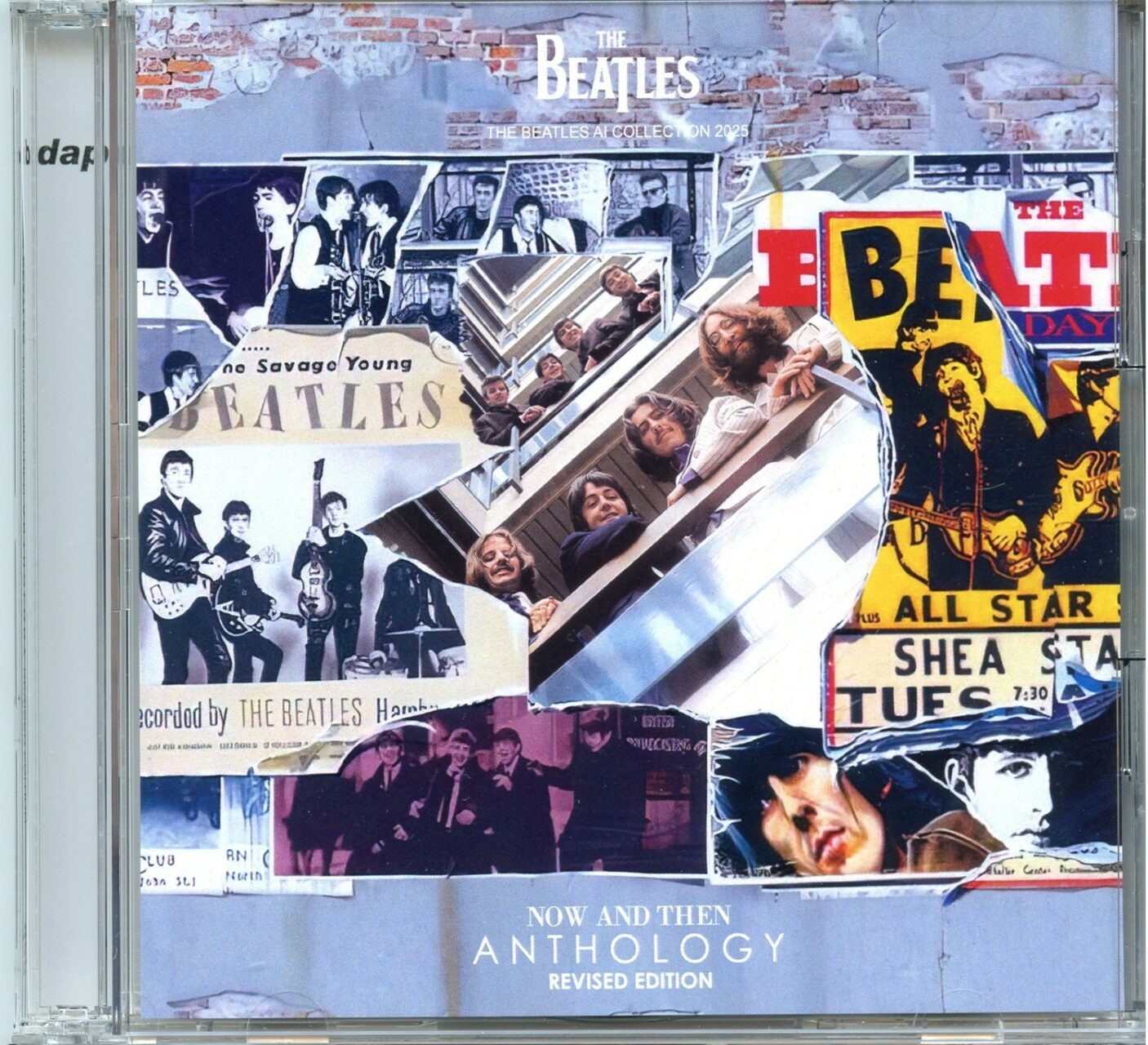 The Beatles – Now And Then Anthology Revised Edition ( 2 CD SET ) ( DAP )( The Beatles AI Collection 2025 ) front cover The Beatles - Now And Then Anthology Revised Edition ( 2 CD SET ) ( DAP )( The Beatles AI Collection 2025 ) front cover