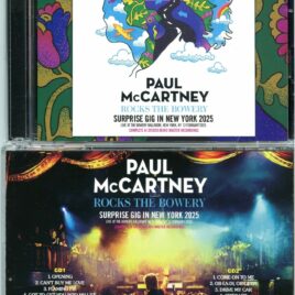 Paul McCartney – Rocks The Bowery Surprise Gig In New York 2025 ( 2 CD SET ) ( DAP ) ( Bowery Ballroom, New York, USA, February 12th, 2025 )