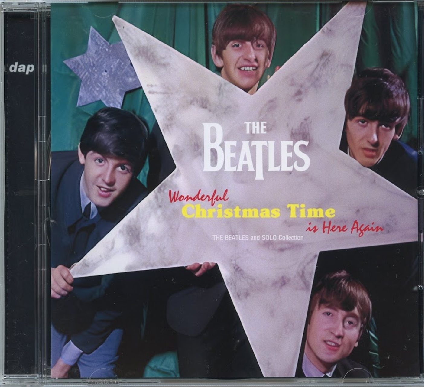 THE BEATLES – Wonderful Christmas Time Is Here Again ( DAP ) ( Beatles And Solo Christmas Collection ) front cover THE BEATLES - Wonderful Christmas Time Is Here Again ( DAP ) ( Beatles And Solo Christmas Collection ) front cover