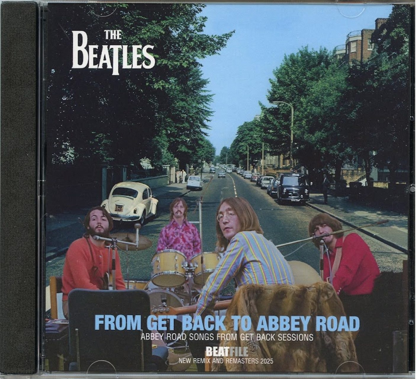 THE BEATLES – From Get Back To Abbey Road ( 2026 BEATFILE )( Abbey Road Songs From Get Back Sessions ) front cover THE BEATLES - From Get Back To Abbey Road ( 2026 BEATFILE )( Abbey Road Songs From Get Back Sessions ) front cover