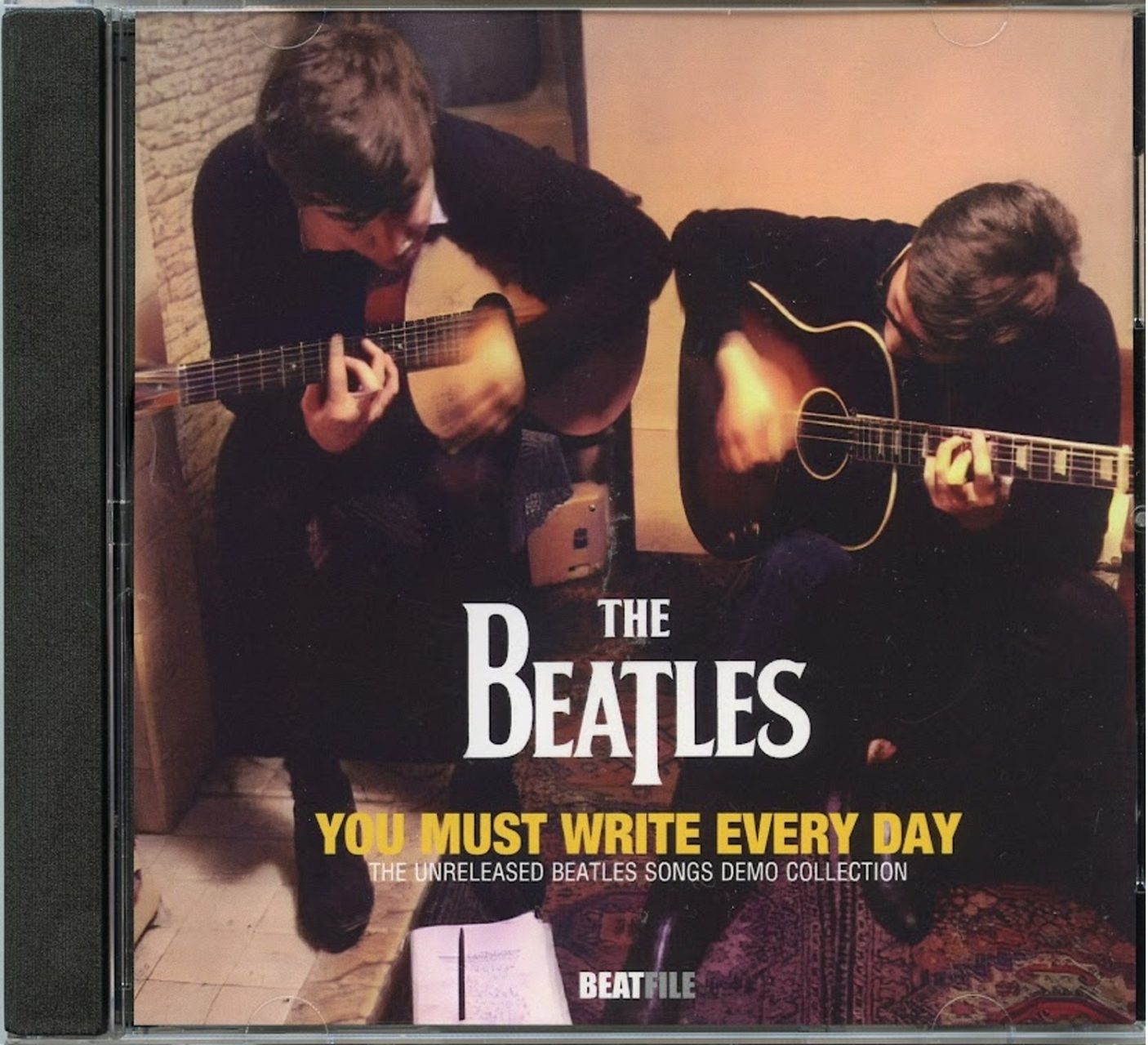 THE BEATLES – You Must Write Every Day ( 2026 BEATFILE ) ( The Unreleased Beatles Demo Collection ) front cover THE BEATLES - You Must Write Every Day ( 2026 BEATFILE ) ( The Unreleased Beatles Demo Collection ) front cover