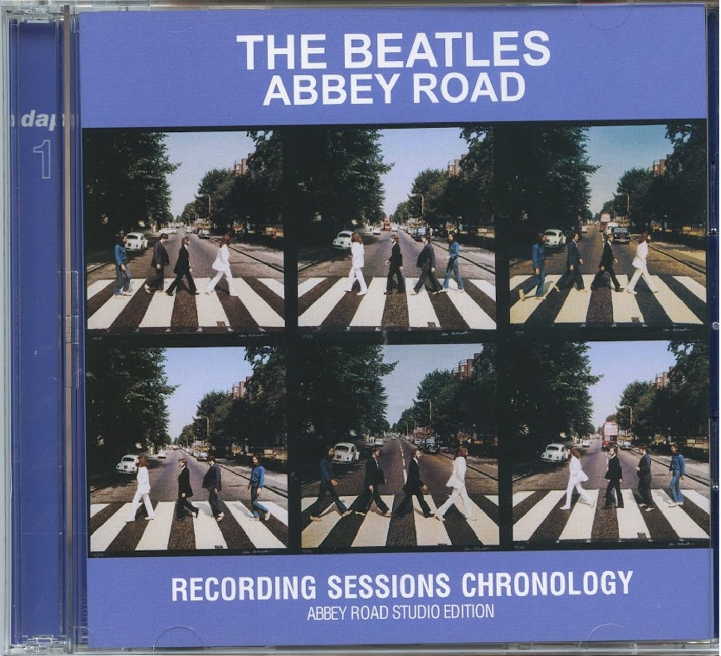 THE BEATLES – Abbey Road Recording Sessions Chronology Vol. 1 ( 2 CD SET )( 2019 DAP Records ) Abbey Road Edition Discs 1-2 front cover THE BEATLES - Abbey Road Recording Sessions Chronology Vol. 1 ( 2 CD SET )( 2019 DAP Records ) Abbey Road Edition Discs 1-2 front cover