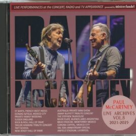 PAUL McCARTNEY - Live Archives Vol. 8 ( 2 CD SET )( 2026 MISTERCLAUDEL ) ( Live Performances, Concert, Radio & TV Appearances 2021-2025 ) front cover