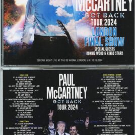 PAUL McCARTNEY – GOT BACK TOUR 2024 London Final Show ( 2 CD – 1 DVD ) ( NOW DISC ) ( With Ringo Starr And Ronnie Wood at The 02 Arena, London, UK, December 19th, 2024 )