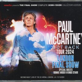 PAUL McCARTNEY - GOT BACK TOUR 2024 London Final Show ( 2 CD - 1 DVD ) ( NOW DISC ) ( With Ringo Starr And Ronnie Wood at The 02 Arena, London, UK, December 19th, 2024 ) front cover