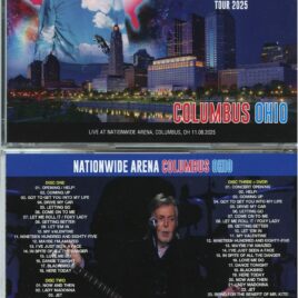 PAUL McCARTNEY – GOT BACK TOUR 2025 Nationwide Arena Columbus Ohio ( 2 CD – 1 DVD ) ( NOW DISC ) ( Nationwide Arena Columbus Ohio, USA, November 8th, 2025 )