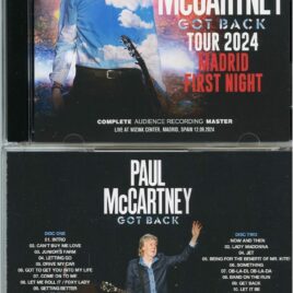 PAUL McCARTNEY – GOT BACK TOUR 2024 Madrid First Night ( 2 CD SET ) ( NOW DISC ) ( Wizink Center, Madrid, Spain, December 9th, 2024 )