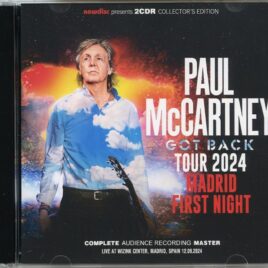 PAUL McCARTNEY - GOT BACK TOUR 2024 Madrid First Night ( 2 CD SET ) ( NOW DISC ) ( Wizink Center, Madrid, Spain, December 9th, 2024 ) front cover