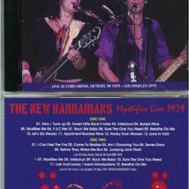 The Rolling Stones The New Barbarians – Mystifies Live 1979 ( 2 CD SET ) ( EXILE ) ( Cobo Arena, Detroit, Mi, April 28th 1979 plus Los Angeles, CA, May 19th, 1979 )