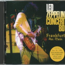 LED ZEPPELIN - Frankfurt AM Main ( 2 CD SET ) ( 2026 WENDY ) ( Festhalle Frankfurt, Germany, June 30th, 1980 plus bonustracks ) front cover