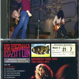 LED ZEPPELIN – Das Rheingold ( 2 CD ) ( 2026 WENDY ) ( Rheinhalle, Dusseldorf, West Germany, March 12th, 1970 )