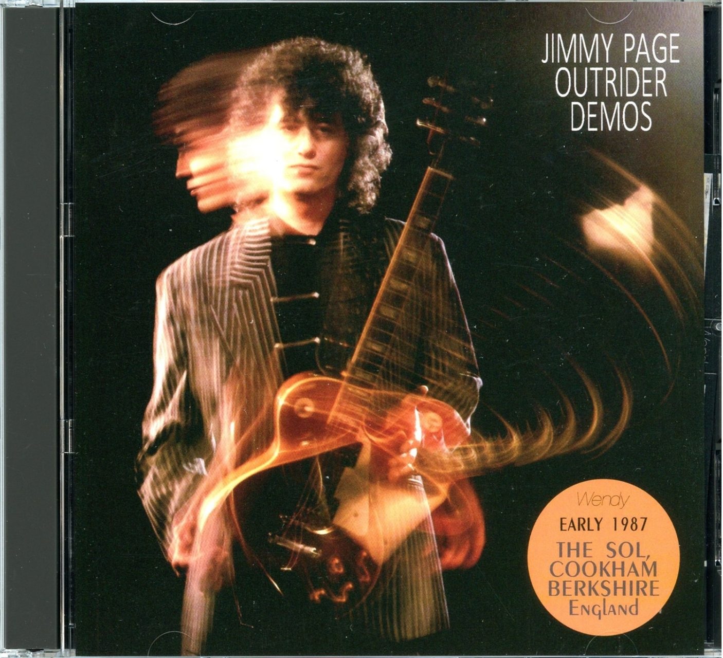 LED ZEPPELIN – Jimmy Page Outrider Demos ( 2 CD ) ( 2026 WENDY ) ( The Sol Studios, Cookham, Berkshire, UK, Early 1987 plus bonus interviews ) front cover LED ZEPPELIN - Jimmy Page Outrider Demos ( 2 CD ) ( 2026 WENDY ) ( The Sol Studios, Cookham, Berkshire, UK, Early 1987 plus bonus interviews ) front cover