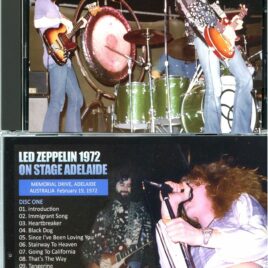 LED ZEPPELIN – On Stage Adelaide 1972  ( 2 CD ) ( 2026 WENDY ) ( Memorial Drive, Adelaide, Australia, February 19th, 1972 )