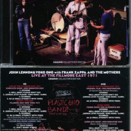 John Lennon – With Frank Zappa Live At The Fillmore East 1971  ( 1 CD 1 DVD ) ( GOLDIES ) ( Complete 2025 Collector’s Remastered Edition )