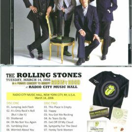 THE ROLLING STONES – Robin Hood Benefit 2006 ( 2 CD SET ) ( MAYFLOWER ) ( Radio City Music Hall, New York , USA, March 14th, 2006 )