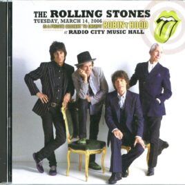 THE ROLLING STONES - Robin Hood Benefit 2006 ( 2 CD SET ) ( MAYFLOWER ) ( Radio City Music Hall, New York , USA, March 14th, 2006 ) front cover