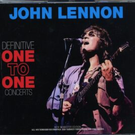 John Lennon - Definitive One To One Concerts ( 2 CD 1 DVD ) ( GOLDIES ) ( Afternoon And Evening Concerts plus Arte HD TV Edition , Live in new York Remastered and Extra Videos ) front cover