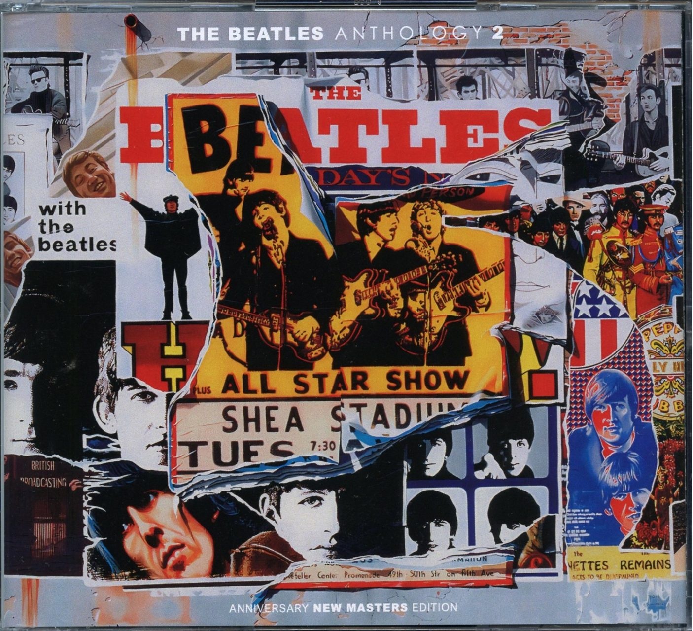 THE BEATLES – Anthology 2 ( 3 CD SET ) ( GOLDIES ) ( 2026 Anniversary New Masters Edition ) front cover THE BEATLES - Anthology 2 ( 3 CD SET ) ( GOLDIES ) ( 2026 Anniversary New Masters Edition ) front cover