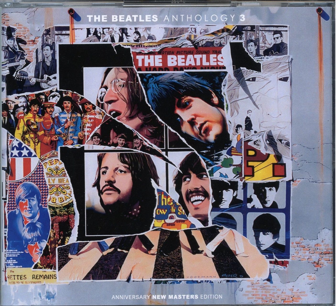 THE BEATLES – Anthology 3 ( 3 CD SET ) ( GOLDIES ) ( 2026 Anniversary New Masters Edition ) front cover THE BEATLES - Anthology 3 ( 3 CD SET ) ( GOLDIES ) ( 2026 Anniversary New Masters Edition ) front cover