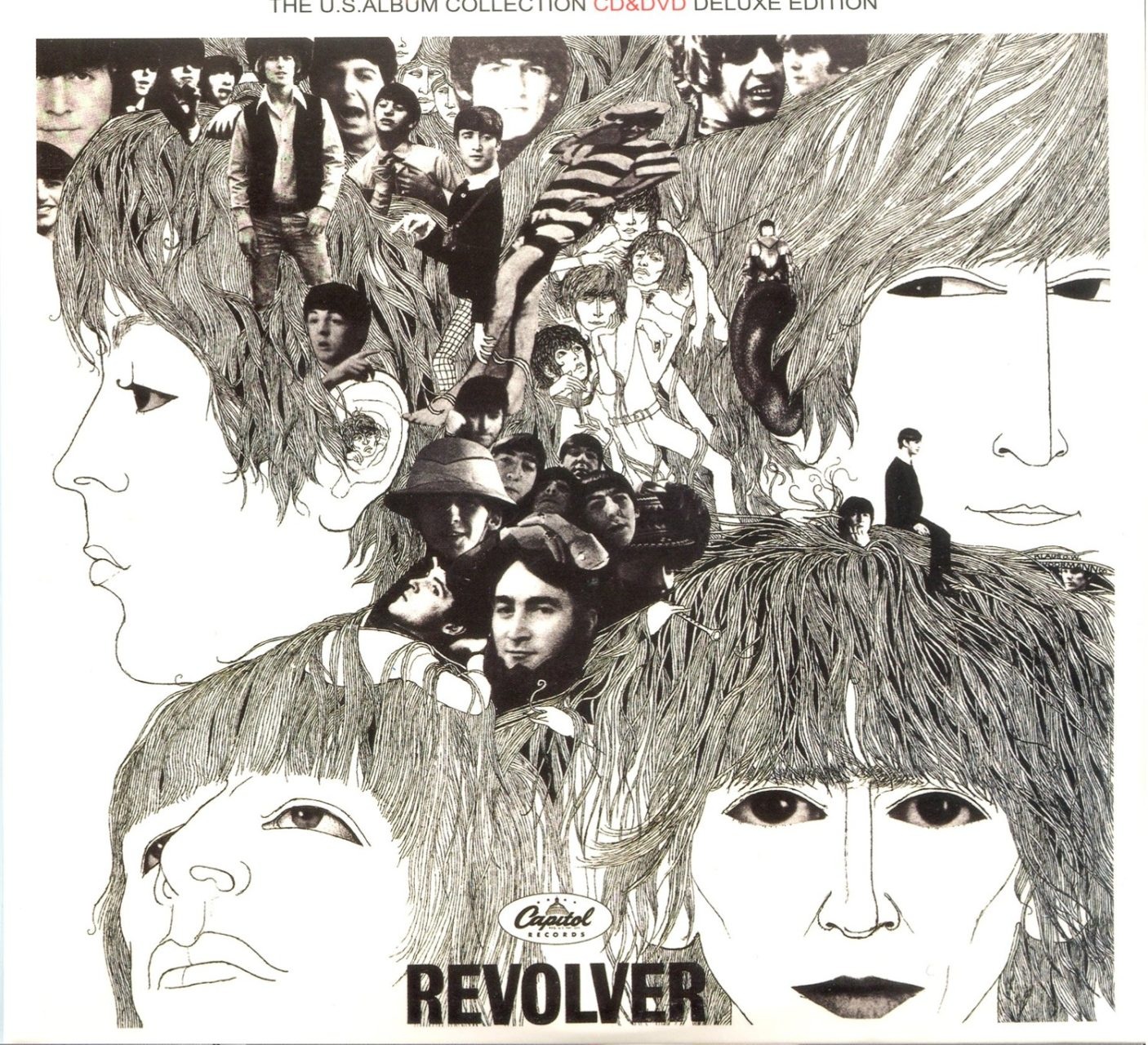 THE BEATLES – Revolver ( 1 CD 1 DVD ) ( BMI ) ( The US Album Collection Deluxe Edition ) front cover THE BEATLES - Revolver ( 1 CD 1 DVD ) ( BMI ) ( The US Album Collection Deluxe Edition ) front cover