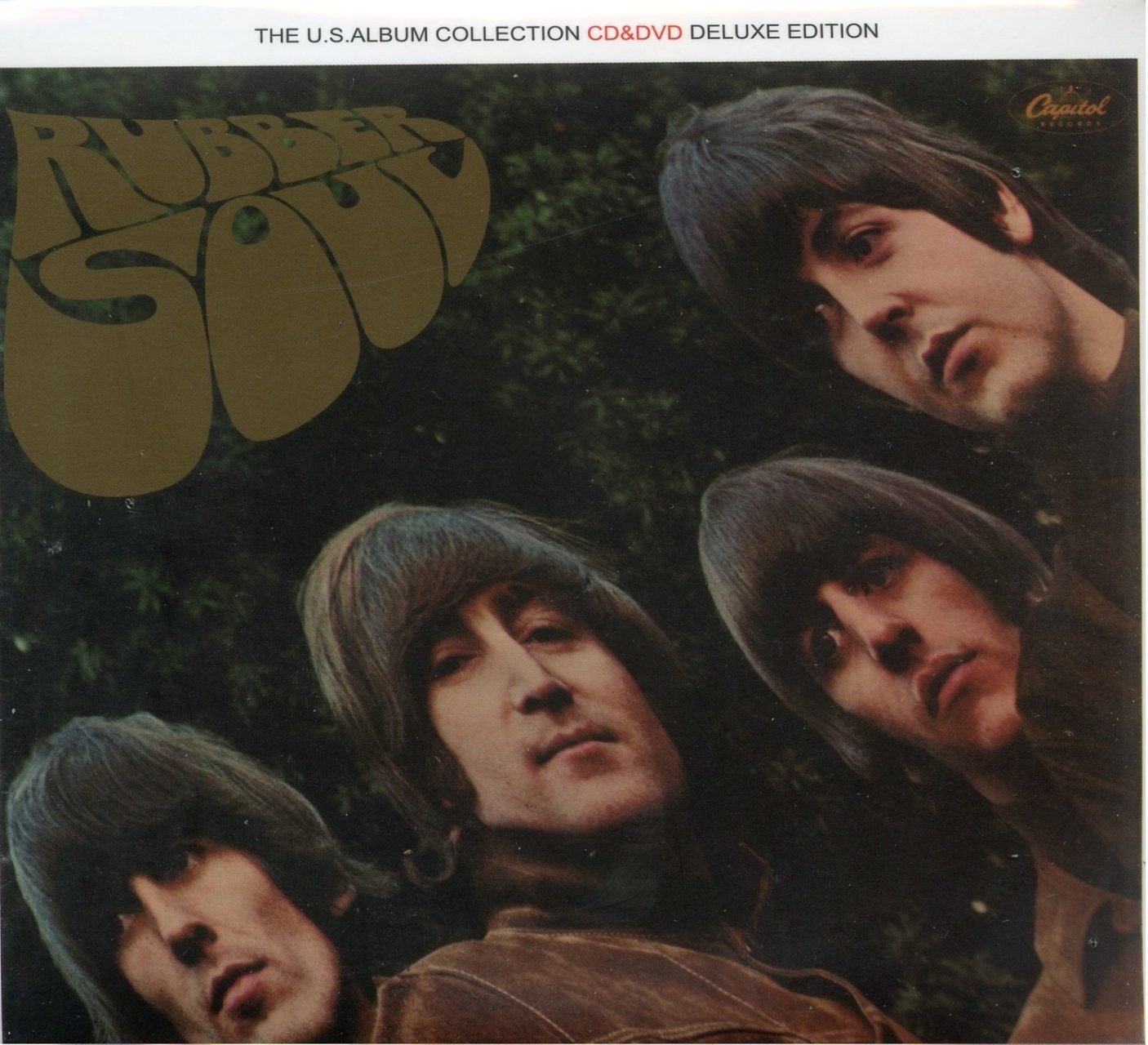 THE BEATLES – Rubber Soul ( 1 CD 1 DVD ) ( BMI ) ( The US Album Collection Deluxe Edition ) front cover THE BEATLES - Rubber Soul ( 1 CD 1 DVD ) ( BMI ) ( The US Album Collection Deluxe Edition ) front cover