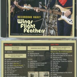 PAUL McCARTNEY – Recording Vault Wings Flight Feathers ( 2 CD SET ) ( Misterclaudel ) ( Emi Studios 1971, ICA London Rehearsals Feb 1st 1972, Nottingham 1972, plus Immersive Multi tracks )