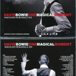 David Bowie – One Magical Moment Vancouver Rehearsals 1976   ( 2CD 1 DVD ) ( STARMAN ) ( Rehearsals at PNE Coliseum, Vancouver, Canada, February 2nd, 1976 )
