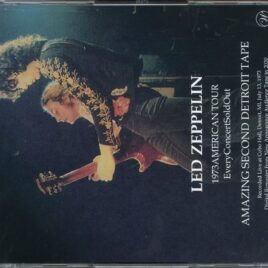 LED ZEPPELIN - Amazing Second Detroit Tape ( 3 CD SET ) ( WISTERNA ) ( Cobo Hall, Detroit, MI, USA, July 13th, 1973 ) front cover