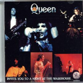 QUEEN - Invite You To A Night At The Warehouse ( 2 CD ) ( WARDOUR ) ( Broendby Hall, Copenhagen, Denmark, May 12th, 1977 ) front cover