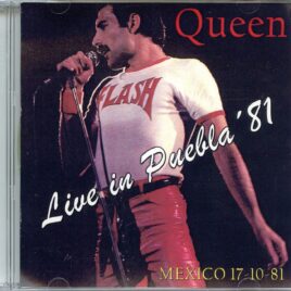 QUEEN - Live In Puebla '81 ( 2 CD SET ) ( Puebla, Mexico, October 17th, 1981 ) front cover