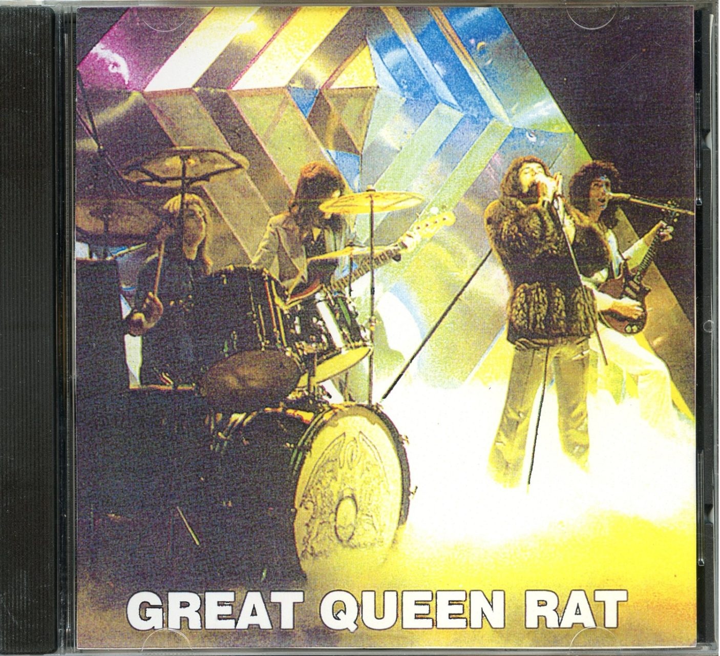 QUEEN – Great Queen Rat ( St Bernard Civic Auditorium, New Orleans, USA, April 14th, 1974 , plus bonustrack ) front cover QUEEN - Great Queen Rat ( St Bernard Civic Auditorium, New Orleans, USA, April 14th, 1974 , plus bonustrack ) front cover