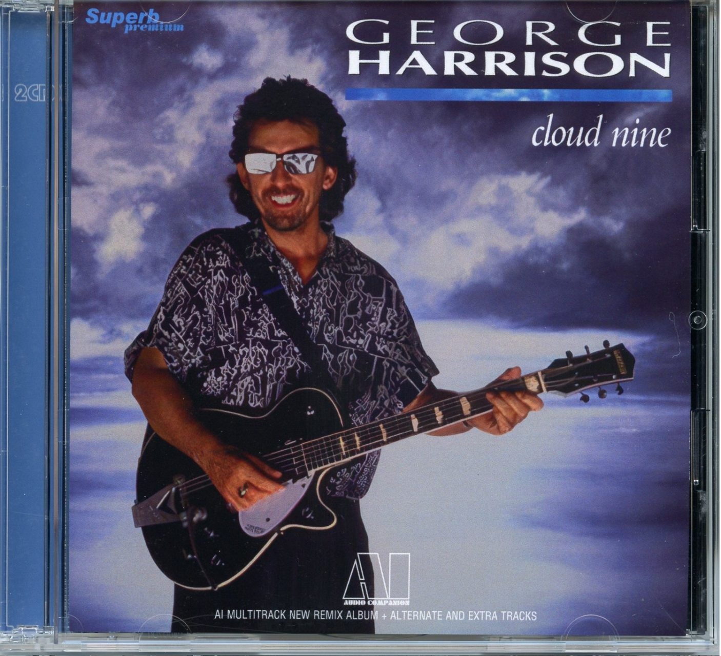 GEORGE HARRISON – Cloud Nine AI Audio Companion ( 2 CD SET ) ( Superb Premium ) ( Original Analog – AI Remix Digital Collection ) front cover GEORGE HARRISON - Cloud Nine AI Audio Companion ( 2 CD SET ) ( Superb Premium ) ( Original Analog – AI Remix Digital Collection ) front cover