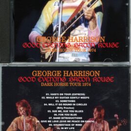 GEORGE HARRISON – Good Evening Baton Rouge ( BEATFILE ) ( Louisiana State University, Baton Rouge, Louisiana, USA, November 26th, 1974 )