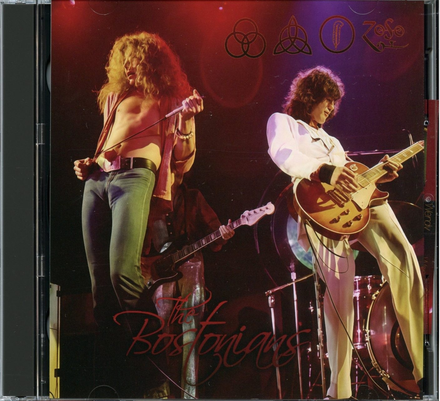 LED ZEPPELIN – The Bostonians 1973 ( 2 CD ) ( WENDY ) ( Boston Gardens, Boston, MA, USA, July 20th, 1973 ) front cover LED ZEPPELIN - The Bostonians 1973 ( 2 CD ) ( WENDY ) ( Boston Gardens, Boston, MA, USA, July 20th, 1973 ) front cover