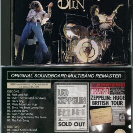 LED ZEPPELIN – Stoke On Trent 1973 Multiband Remaster ( 2 CD ) ( WENDY ) ( Trentham Gardens, Stoke On Trent, UK, January 15th, 1973 )
