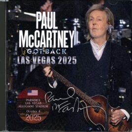 PAUL McCARTNEY - Got Back Las Vegas 2025 ( 2 CD ) ( SHAKUNTALA ) ( Allegiant Stadium, Las Vegas, Nevada, USA, October 4th 2025 ) front cover