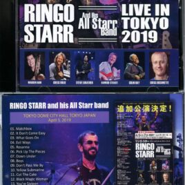 RINGO STARR- Live in Tokyo 2019 ( 1 DVD ) ( Tokyo Dome City Hall, Tokyo Japan , April 5th 2019 )