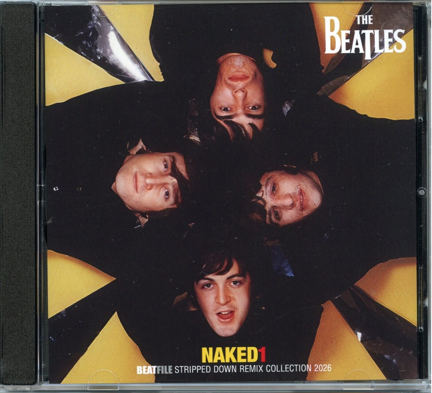 The Beatles – Naked ( 2026 BEATFILE ) ( Stripped Down Remix Collection 2026 ) front cover The Beatles - Naked ( 2026 BEATFILE ) ( Stripped Down Remix Collection 2026 ) front cover