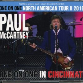 Paul McCartney - One On One In Cincinnati ( 3 CD - 1 DVD Set ) ( US Bank Arena, Cincinnati, OH, USA, KJuly 10th, 2016 ) front cover