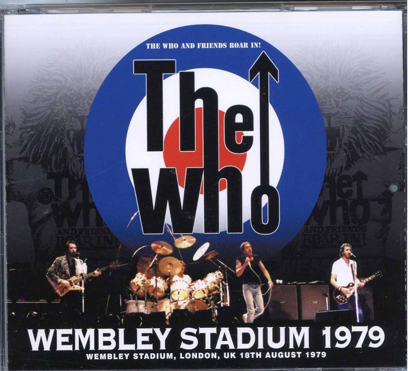 THE WHO – Wembley Stadium 1979 ( 2 CD – 1 DVD ) ( WARDOUR ) ( Wembley, London, UK, August 18th, 1979 ) front cover THE WHO - Wembley Stadium 1979 ( 2 CD - 1 DVD ) ( WARDOUR ) ( Wembley, London, UK, August 18th, 1979 ) front cover